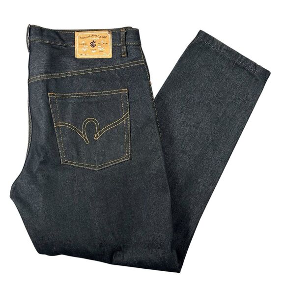 Vintage Rocawear Denim Dark Wash Baggy Jeans Men’s 40x32 Loose Grunge Y2K J-9969 - Picture 1 of 14